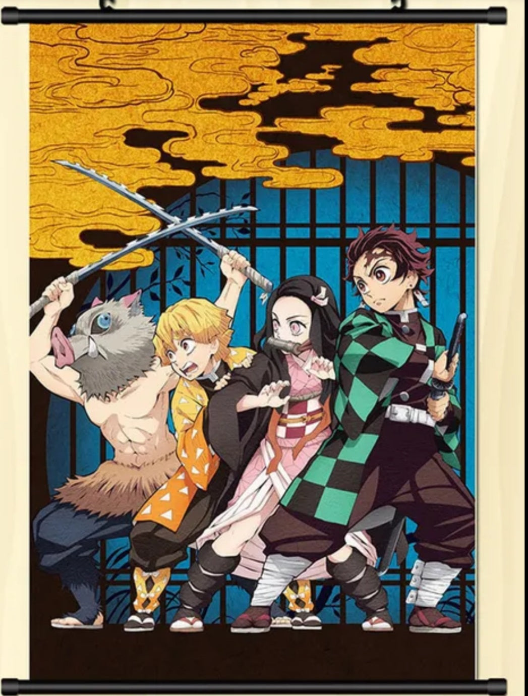 Wall Scroll- Demon Slayer