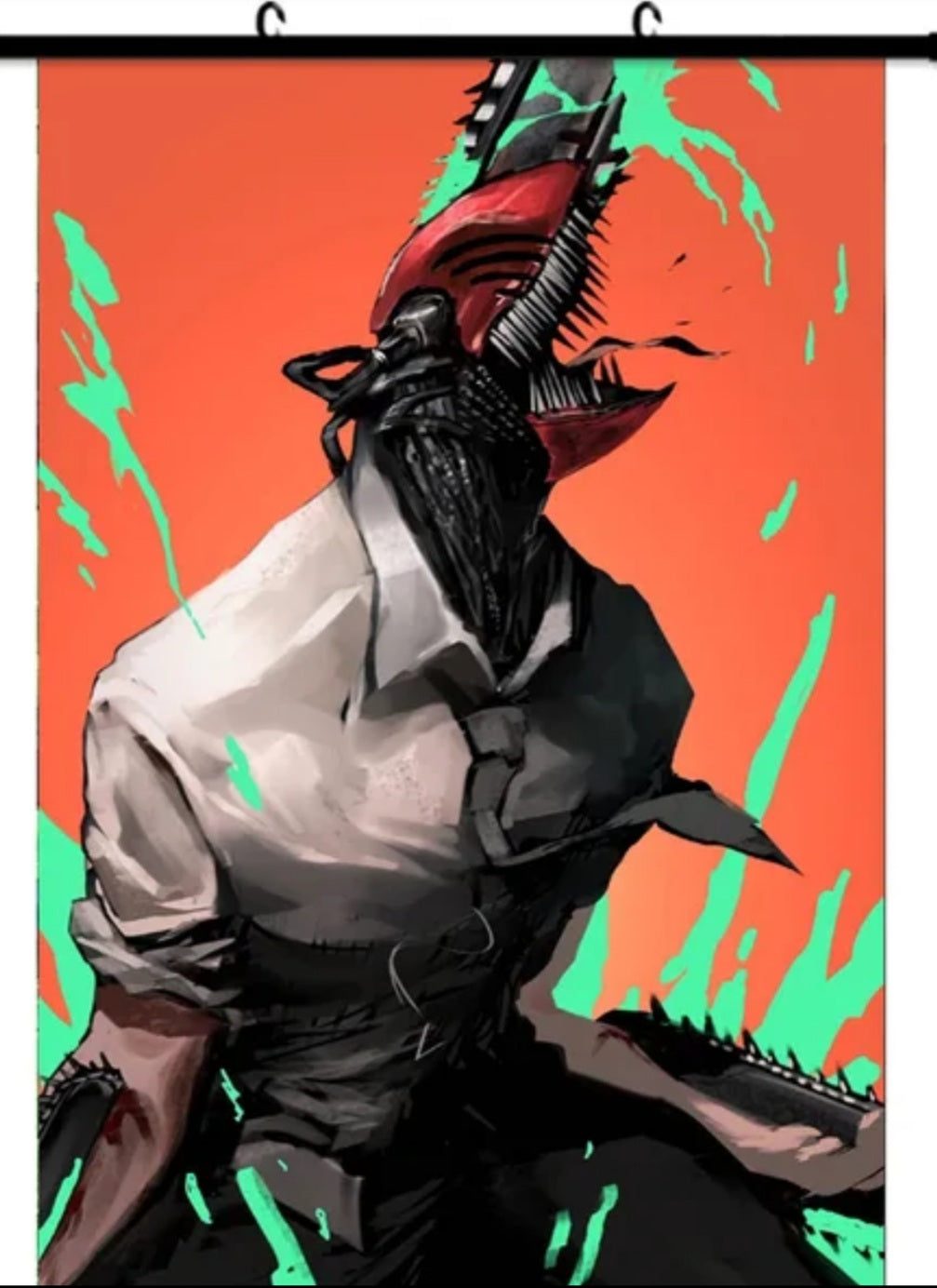 Wall Scroll- Chainsaw Man