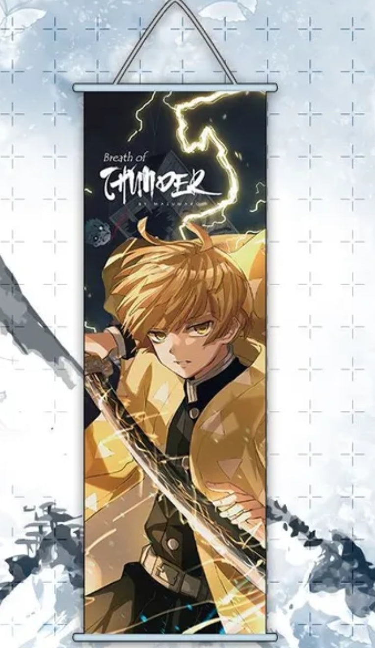Wall Scroll- Demon Slayer