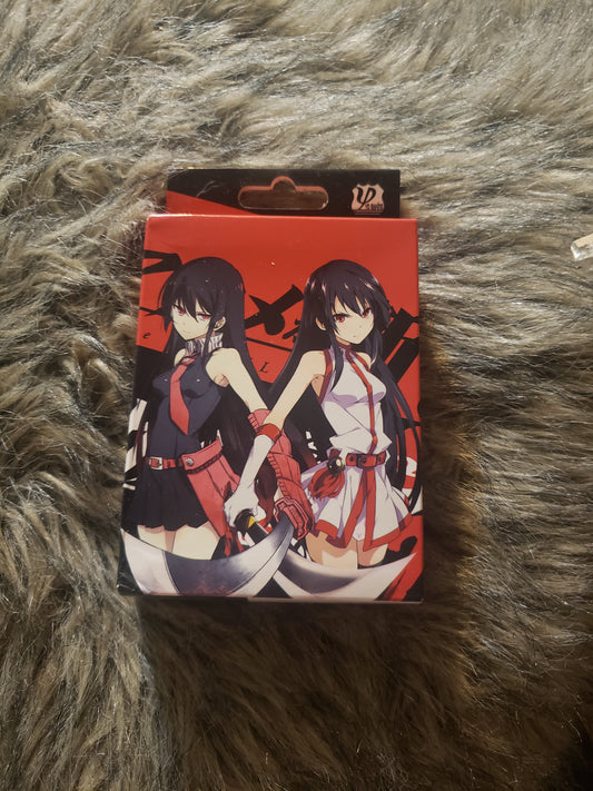 Playing Cards- Akame ga Kill