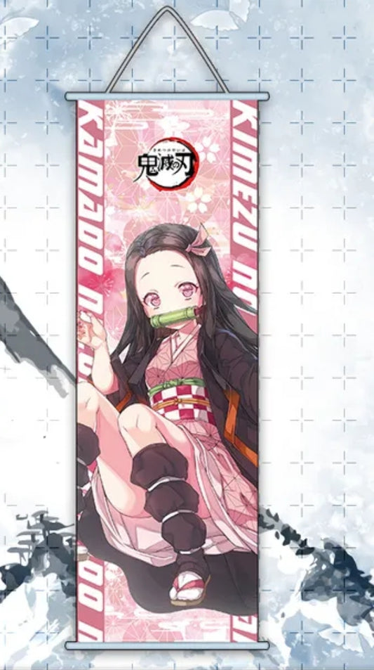 Wall Scroll- Demon Slayer