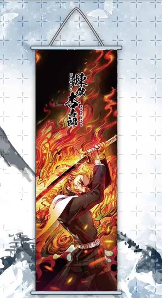 Wall Scroll- Demon Slayer