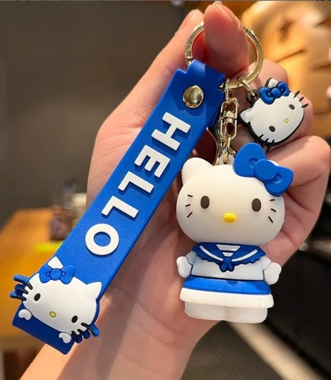 Keychain- Hello Kitty Kuromi