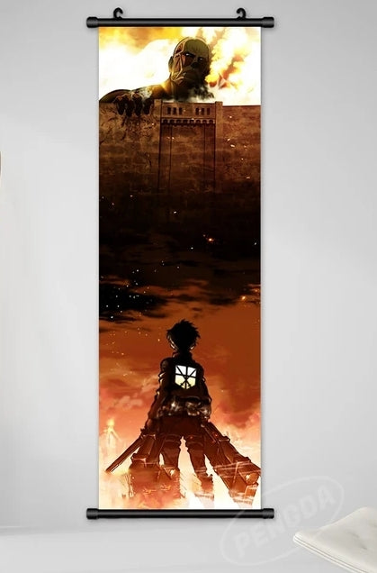 Wall Scroll-Attack on Titan