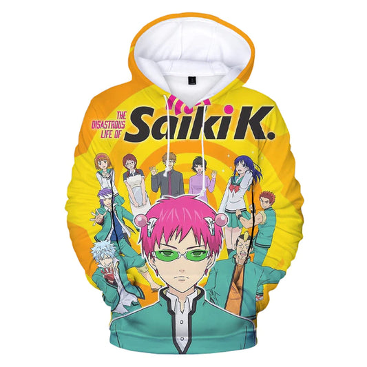 Hoodie- Disastrous life of Saiki K