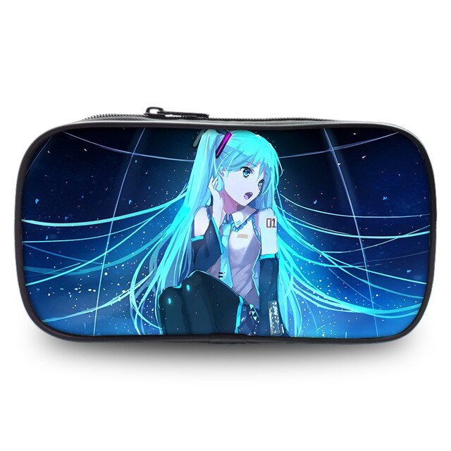 Pencil/Cosmetic Case- Hatsune Miku