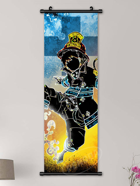 Wall Scroll- Fire Force