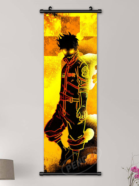 Wall Scroll- Fire Force